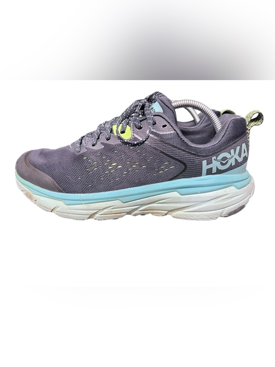 Hoka Shoes - Hoka challenger ATR 6 Women size 10.5 B Black & Teal Athletic Sneakers